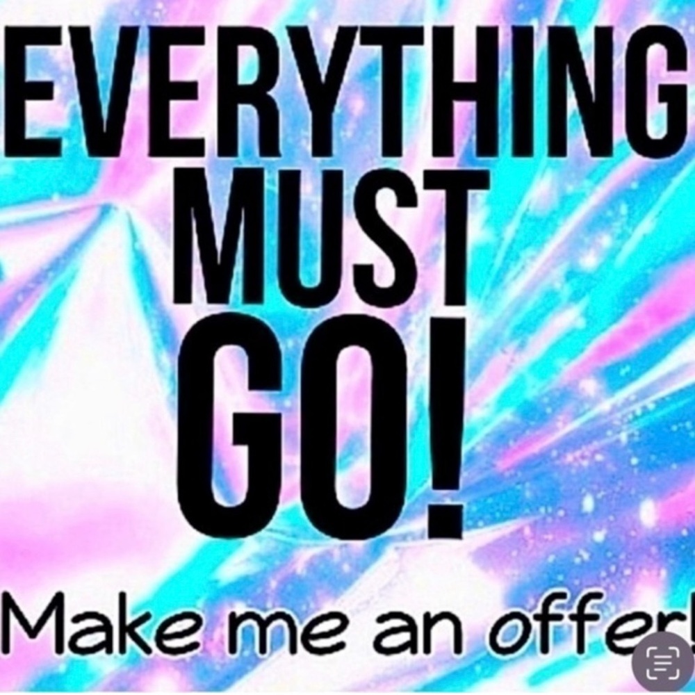 Everything must go